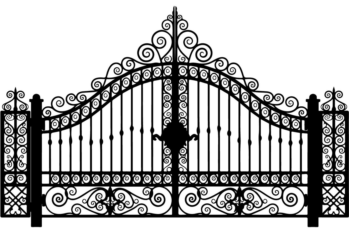 Elegant Ornamental Wrought Iron, a Graphic by Designer_Momina (Photo 14 of 20)