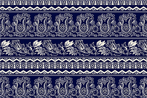 4 Border Paisley Patterns