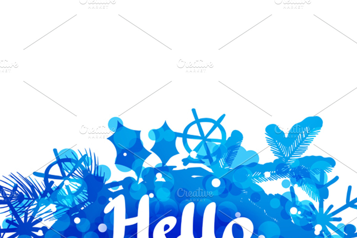 Winter abstract backgrounds., a Card Template by incomible (Photo 3 of 4)
