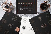Feminine Logo Templates MINIMAL, a Branding & Logo Template by GraphicDash (Thumbnail 1 of 8)