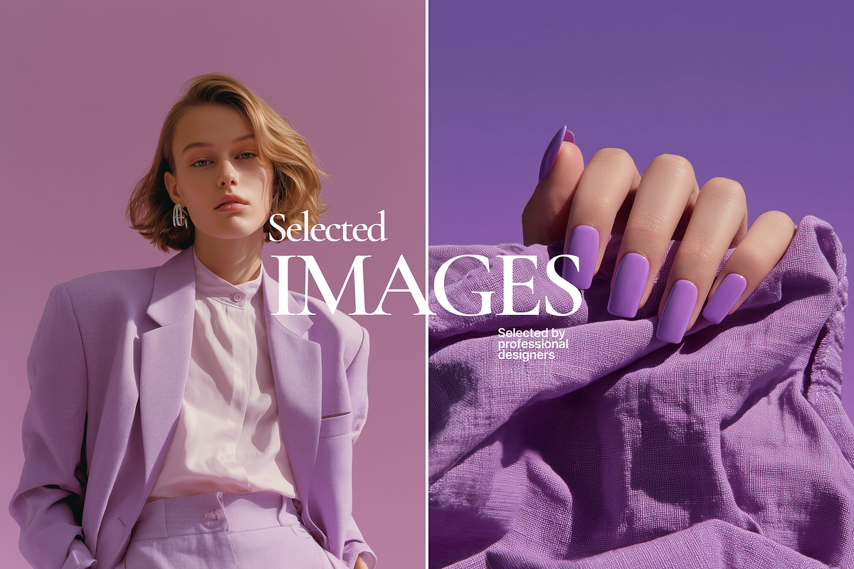138 Purple Fashion Stock Images, a Beauty & Fashion Photo by Welovegraphics (Photo 7 of 10)