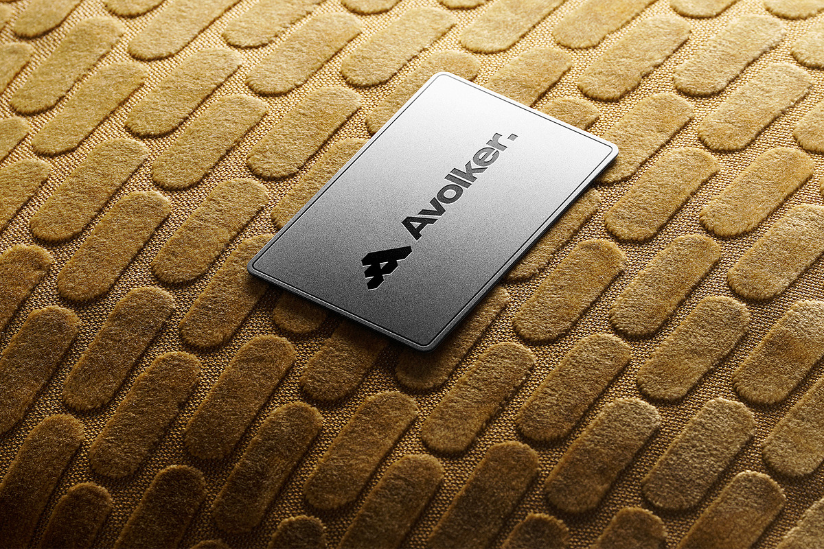 Logo Mockup Metal Card on Fabric, a Product Mockup by Asylab (Photo 2 of 5)