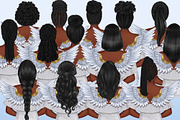 Angel Girl Memorial Cliparts, an Illustration by The GG Shop (Thumbnail 3 of 8)