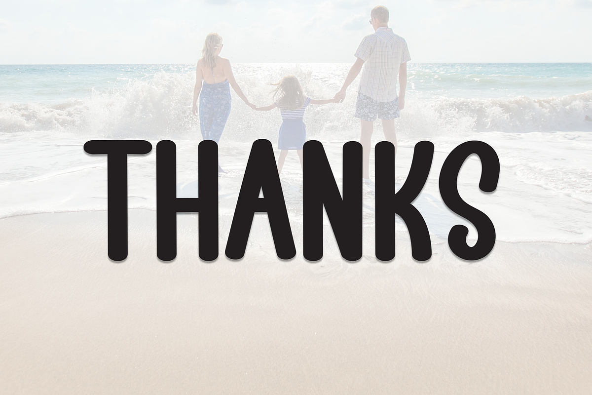 Family Vacation | Script Font, a Script Font by Scratchones (Photo 8 of 8)