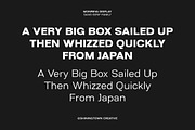 Monreva Display — 7 Weights (+Bonus), a Sans Serif Font by Shiningtown Creative (Thumbnail 10 of 15)