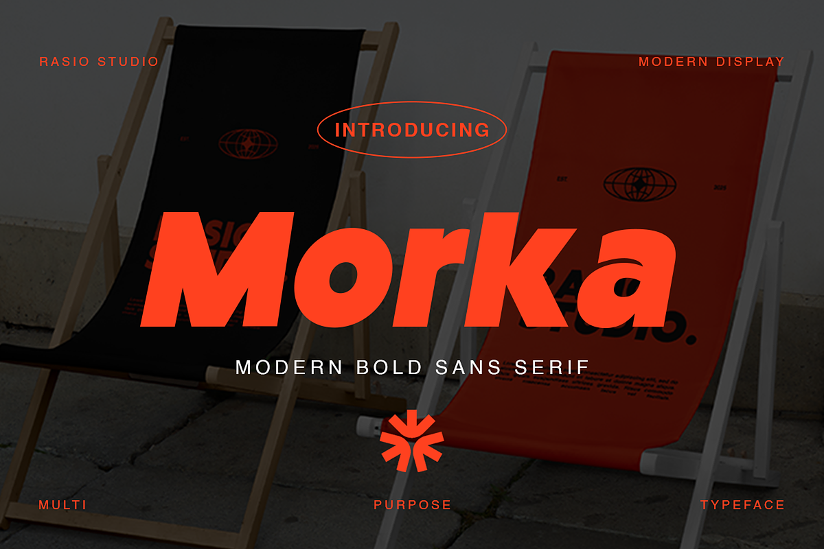 Morka Modern Bold Sans Serif Font, a Sans Serif Font by Rasio Studio (Photo 1 of 10)