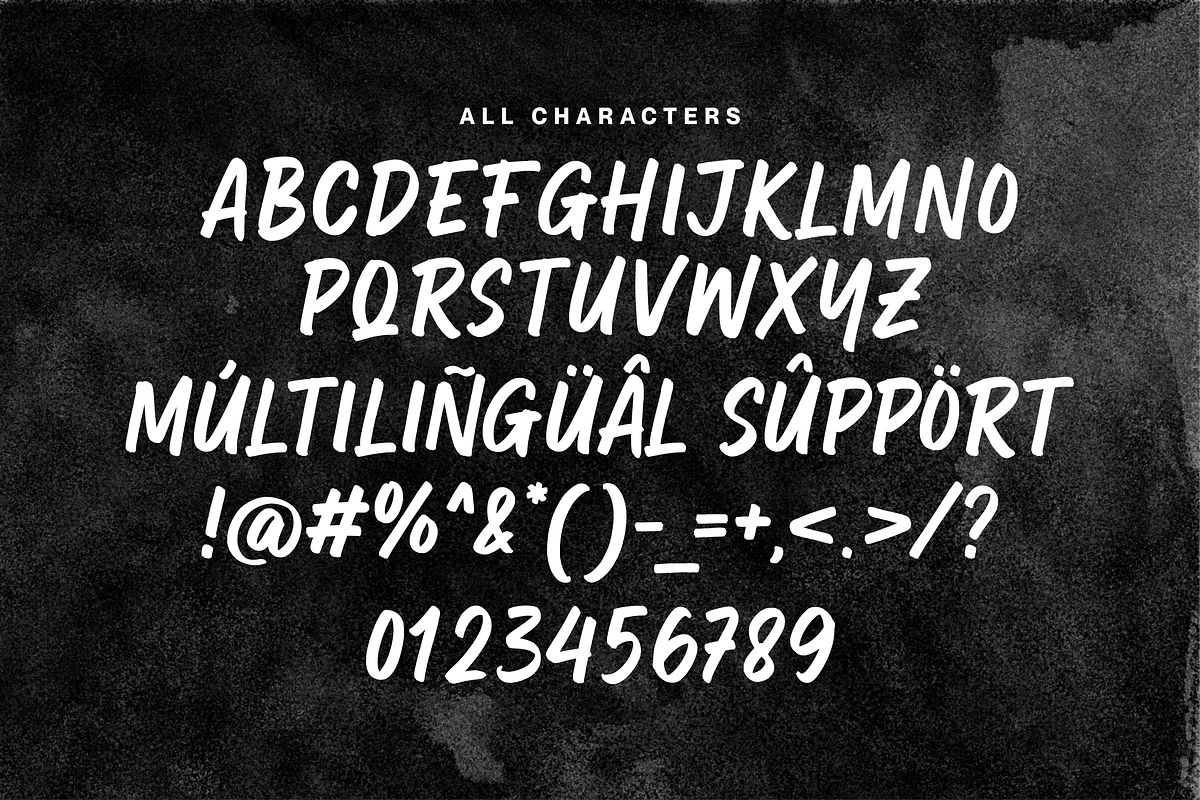 Westbum A Bold Handbrush Font, a Font by Allouse Studio (Photo 11 of 12)