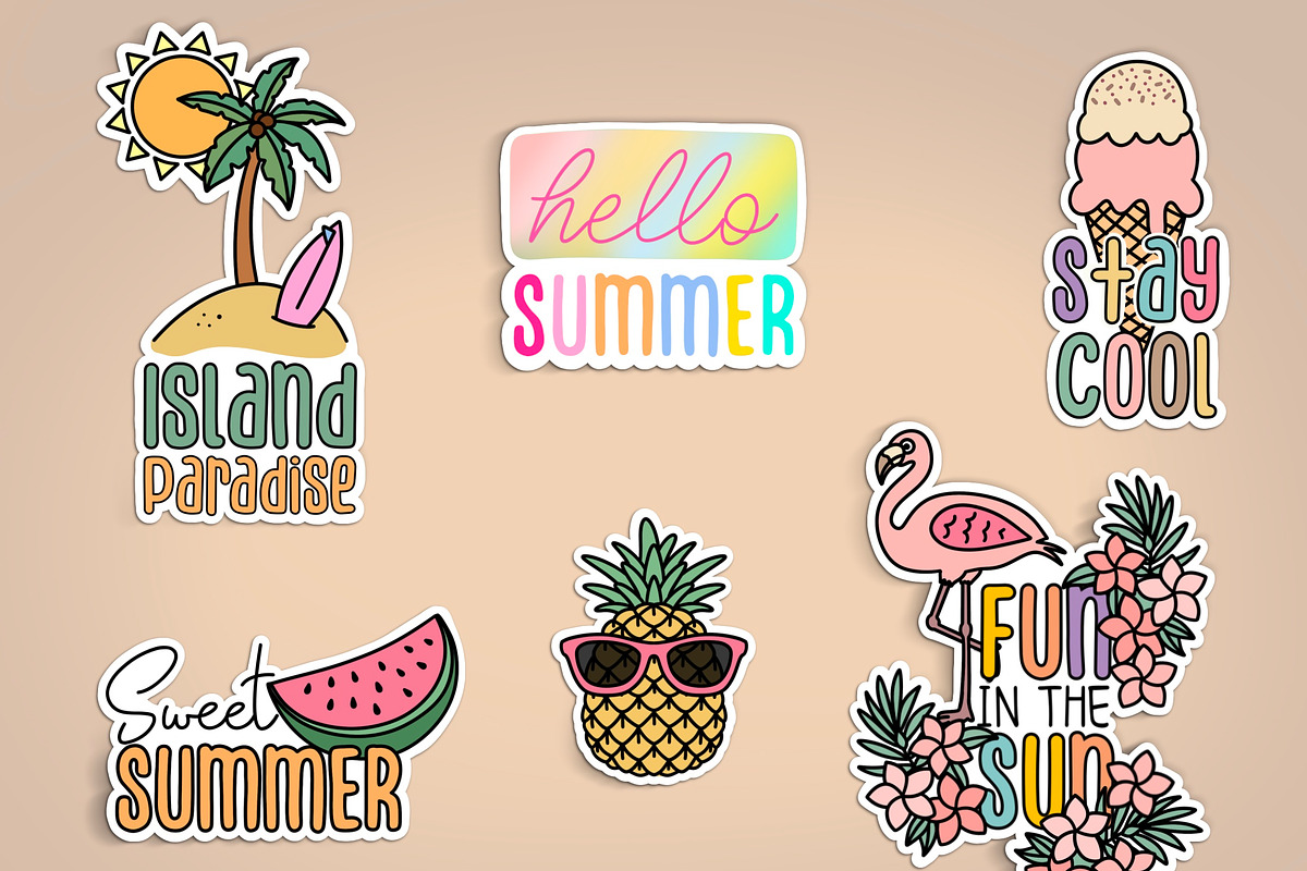 Tropical Procreate Stamps, a Brush Add-On by SketchQueen (Photo 2 of 5)