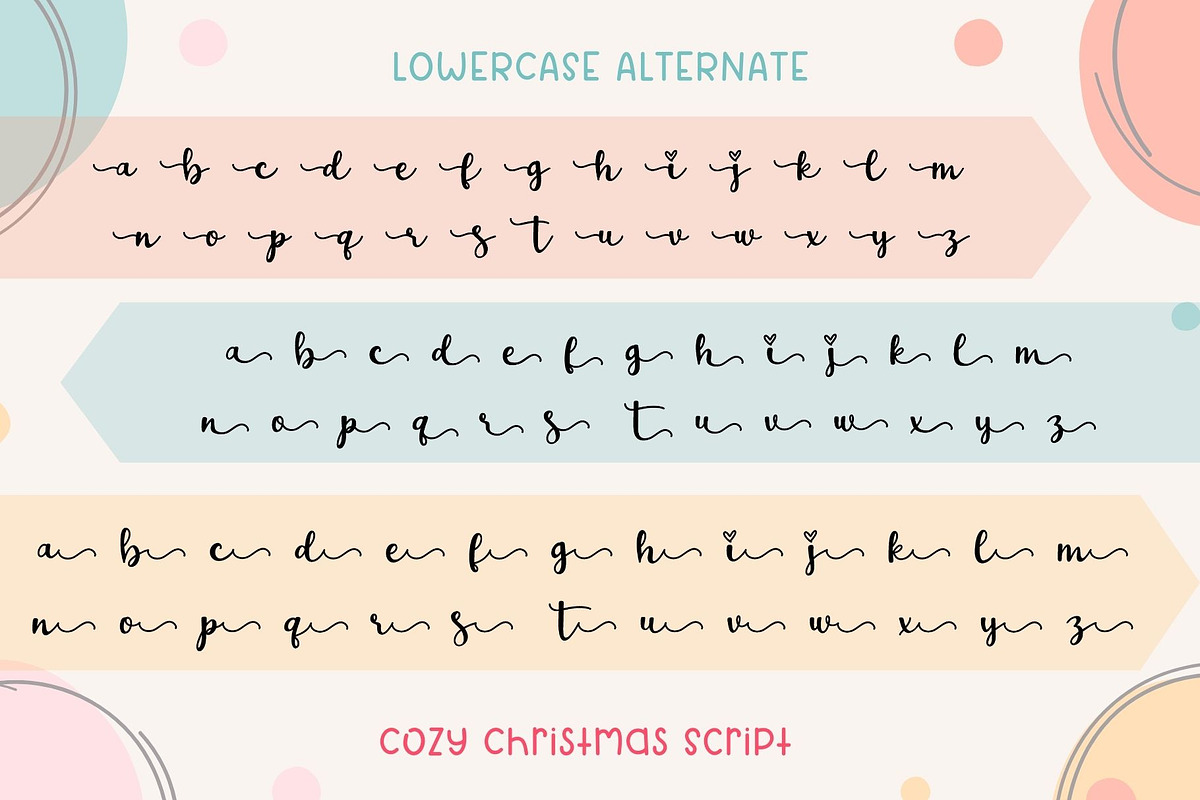 Cozy Christmas Font Duo, a Handwritten Font by AnningArts (Photo 9 of 9)