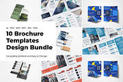 Brochure Template Bundle - 10 Flyer, a Brochure Template by Fabian_Design (Thumbnail 1 of 6)