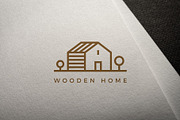 Vector line house logo, a Branding & Logo Template by Magda (Thumbnail 1 of 2)