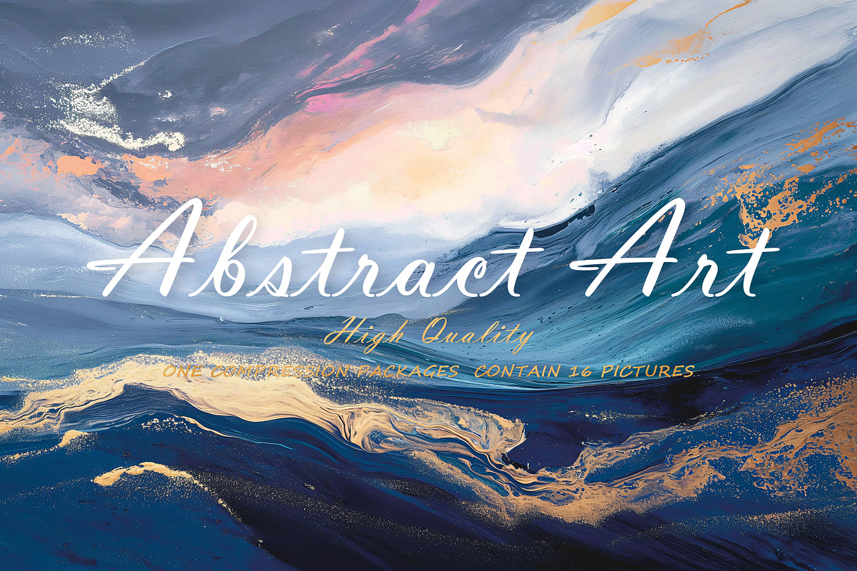 Abstract oil painting background, a Background Graphic by DamonYang's shop (Photo 1 of 8)