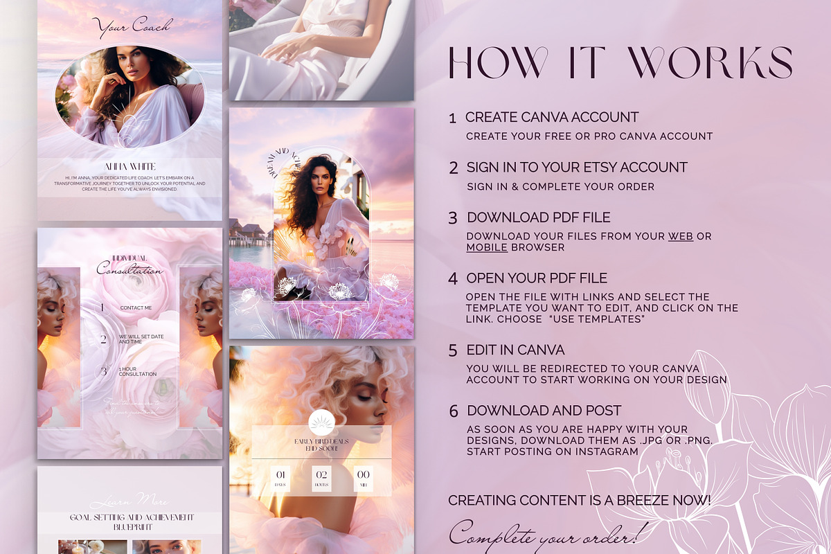 Instagram Post Template | Life Coach, a Social Media Template by Under My Cozy Roof (Photo 8 of 10)