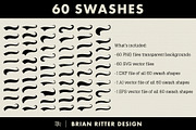 60 Swashes, an Object Graphic by Brian Ritter Design (Thumbnail 2 of 2)