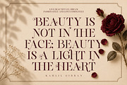 Gts Valier | Romantic Font, a Serif Font by Graptail (Thumbnail 2 of 11)