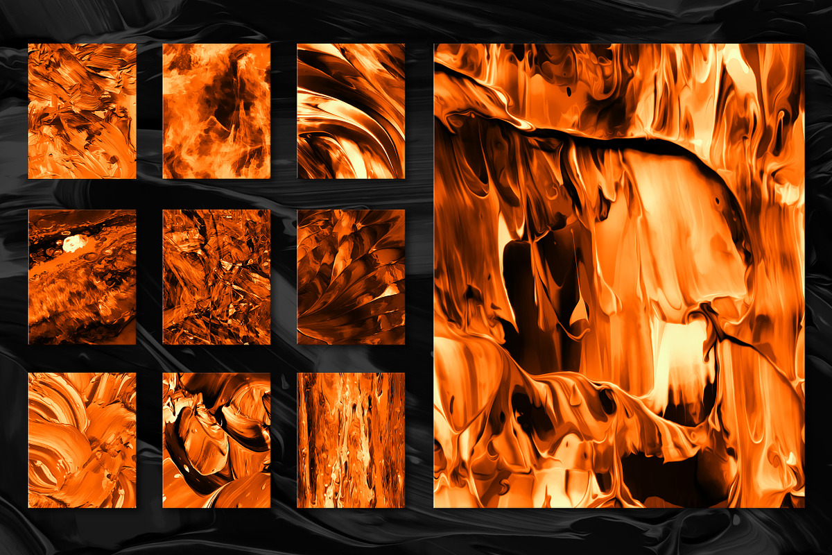 Flow Bundle—300 fluid paint textures, a Texture Graphic by Chroma Supply (Photo 32 of 34)