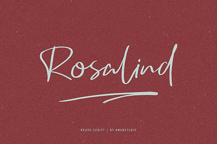 Rosalind | Brush Script