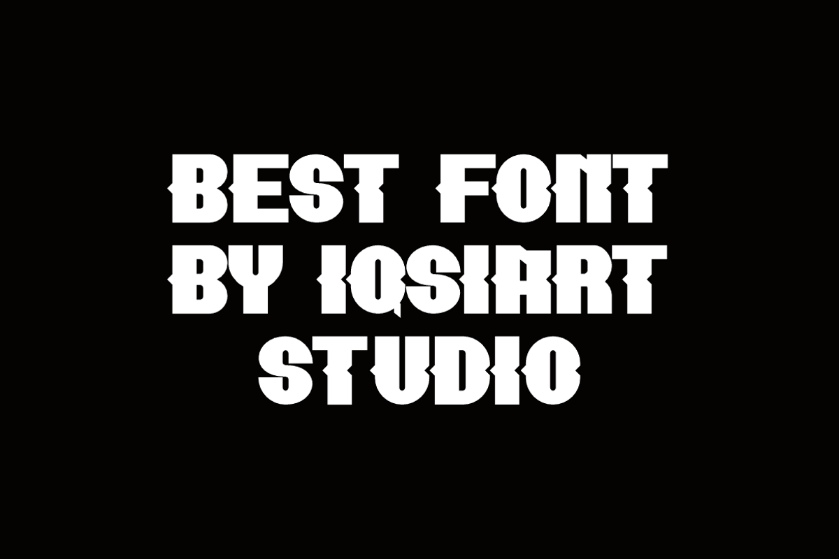 Hirakin - Gym Font, a Sans Serif Font by Iqsiart Studio (Photo 2 of 6)