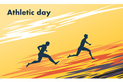 Athlete day illustration bundle, a Sport Illustration by foxndeer (Thumbnail 4 of 4)