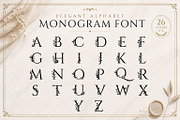 Floral Alphabet Monogram, a Decorative Illustration by Papatongartist (Thumbnail 3 of 4)