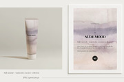 NUDE MOOD watercolor neutral texture, a Texture Graphic by Lana Elanor (Thumbnail 3 of 11)