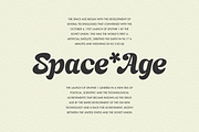 Night Empty - Italic Seventies Retro, a Sans Serif Font by Dharmas Foundry (Thumbnail 7 of 15)