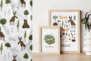 Great Outdoors Map Creator, an Animal Illustration by katieromanoff_art (Thumbnail 2 of 13)