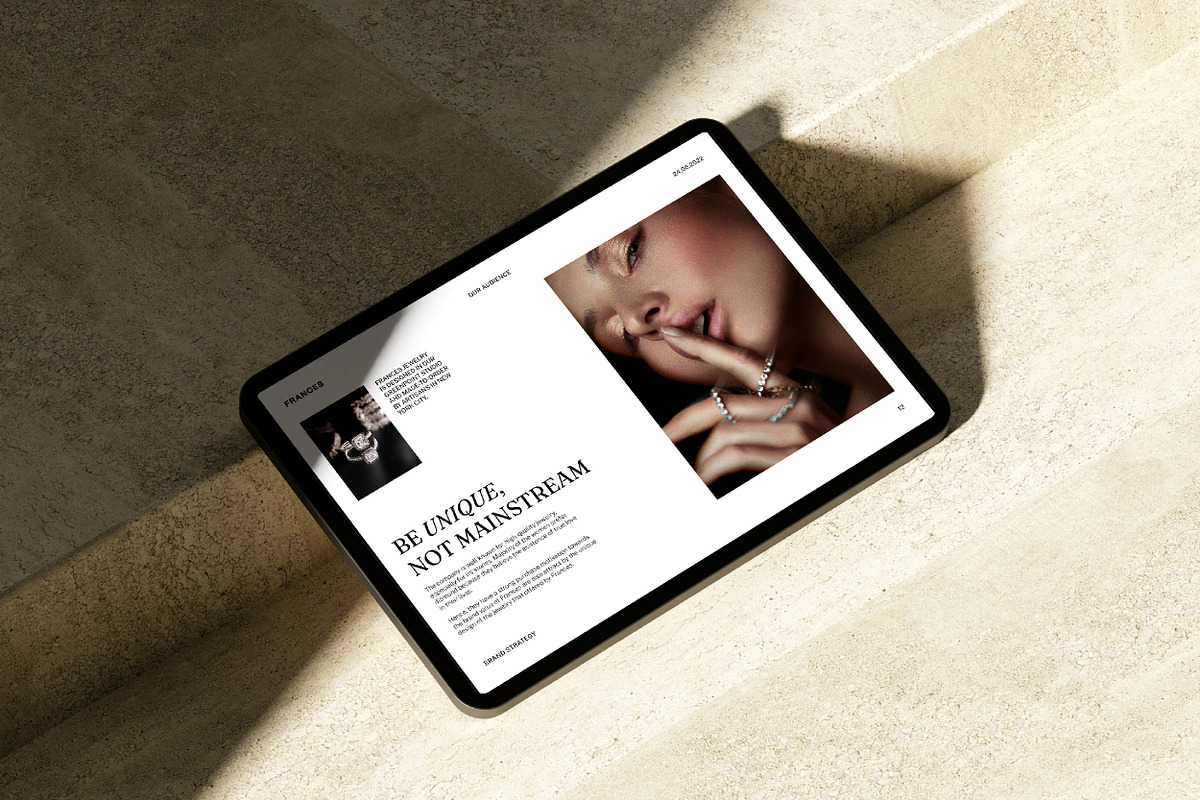 FRANCES / Brand Strategy, a Brochure Template by Studio Dara (Photo 5 of 19)