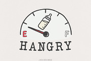 Baby Funny Bib PNG, Hungry Baby, an Illustration by SharpMarketplace (Thumbnail 1 of 9)