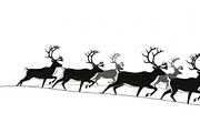 Winter Snow Silhouettes feature, an Illustration by Amazin_art (Thumbnail 36 of 42)
