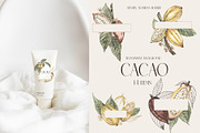 Watercolor Cacao Beans, a Food Illustration by MayaNavits (Thumbnail 3 of 13)