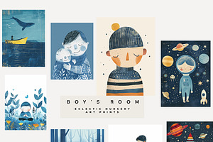 BOY'S ROOM NURSERY PRINTS