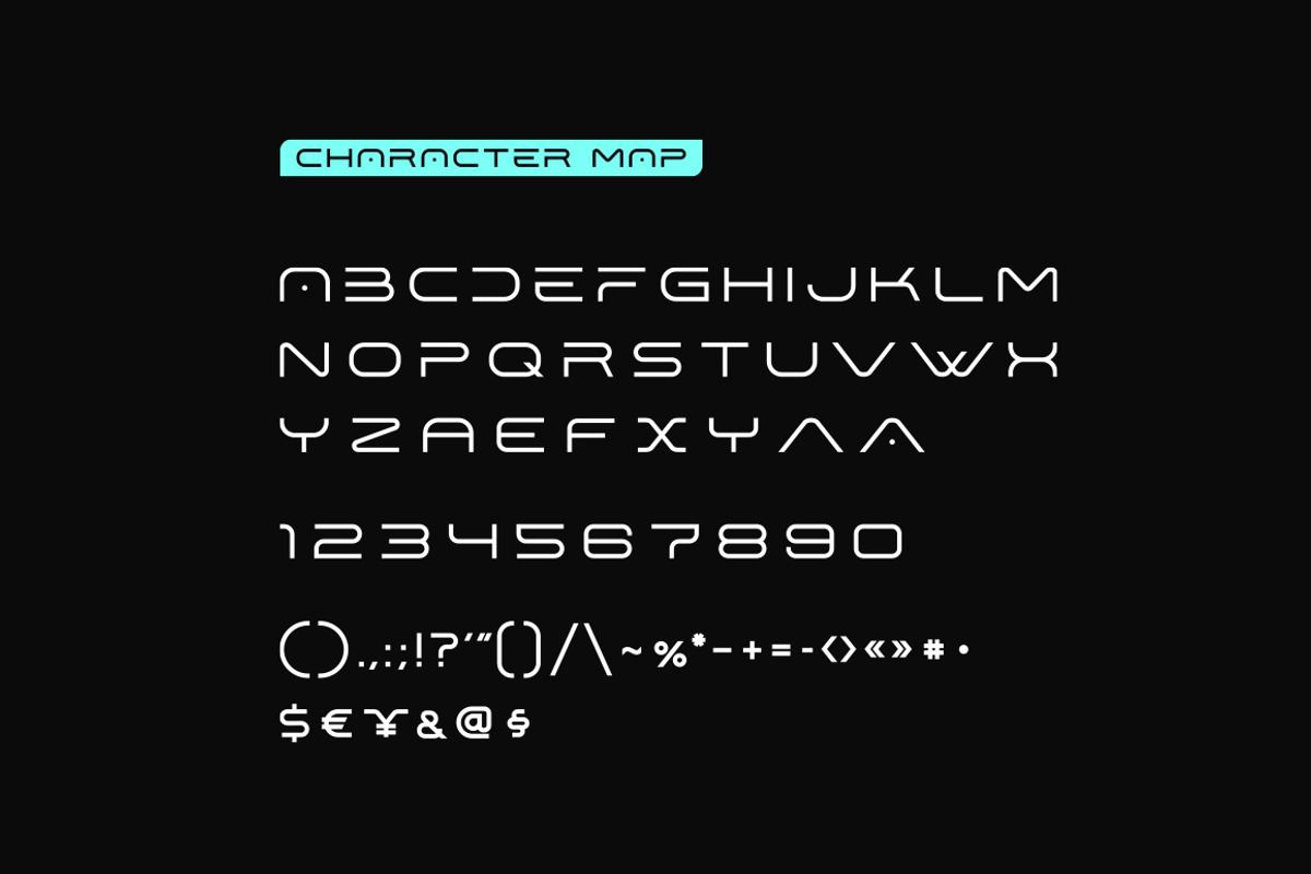 Cyberiada Medium font, a Sans Serif Font by Sentavio (Photo 2 of 5)