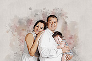 Costume Family Watercolor Art, an Action Add-On by MRI STUDIO (Thumbnail 21 of 27)