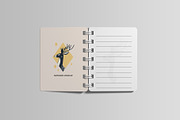 Spiral Notepad Mockup, a Magazine Template by AlkStudio (Thumbnail 3 of 11)