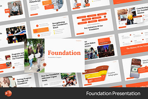 Foundation Presentation Powerpoint, a Presentation Template by Fit-tee