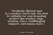 Aesthetic Mofash - Luxury Bold Font, a Serif Font by QR Design Studio (Thumbnail 4 of 13)