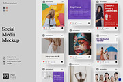 Social Media Mockup, a Device Mockup by Sweetdady (Thumbnail 1 of 5)