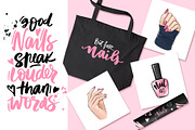 Nails & Quotes, an Illustration by Yana Lesiuk (Thumbnail 6 of 6)
