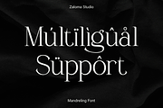 Mandreling, a Serif Font by Zaloma Studio (Thumbnail 12 of 15)