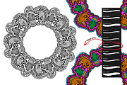 Wandering Mandala Procreate Inkers, a Brush Add-On by Heather Green Designs (Thumbnail 8 of 13)