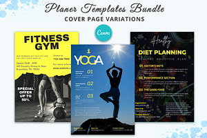 Planner Bundle - Canva Templates