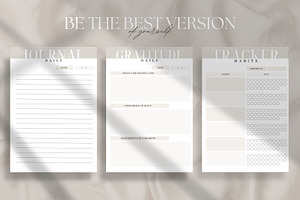 Yearly Printable Planner CANVA