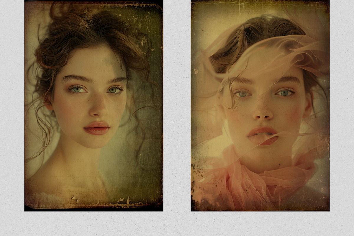 Retro Fade Charm Effect Overlays, a Brushes & More by PhotoSpirit (Photo 2 of 8)