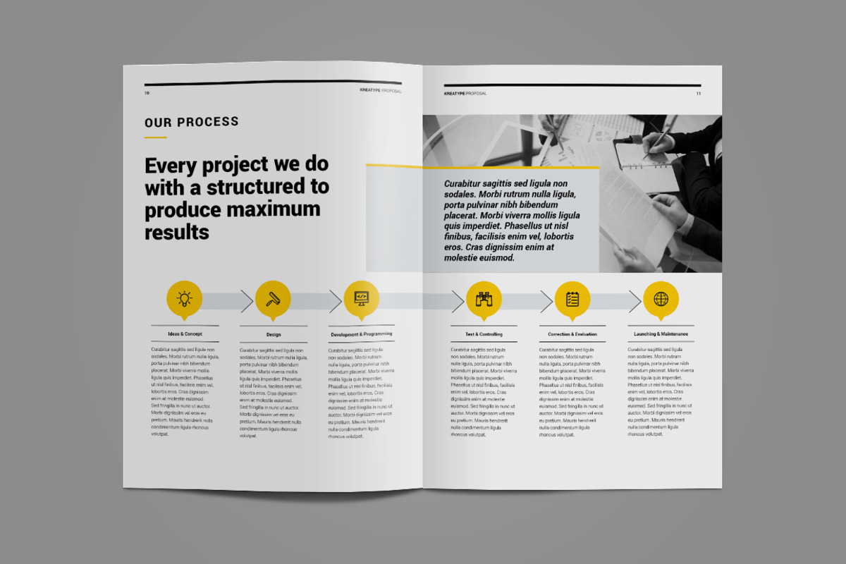 Kreatype Proposal, a Brochure Template by Kreatype Studio (Photo 11 of 20)