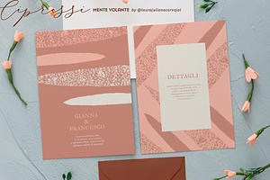 Wedding Stationery Set Cipressi