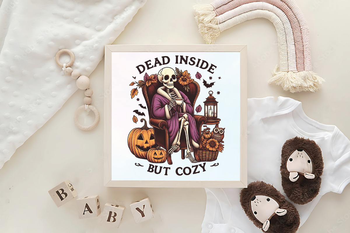 Halloween Skeleton PNG, an Illustration by CraftArtStudio (Photo 4 of 4)