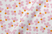 Daisies floral pattern / vector+jpg, a Pattern Graphic by Lisa Jasmin Bauer (Thumbnail 7 of 8)
