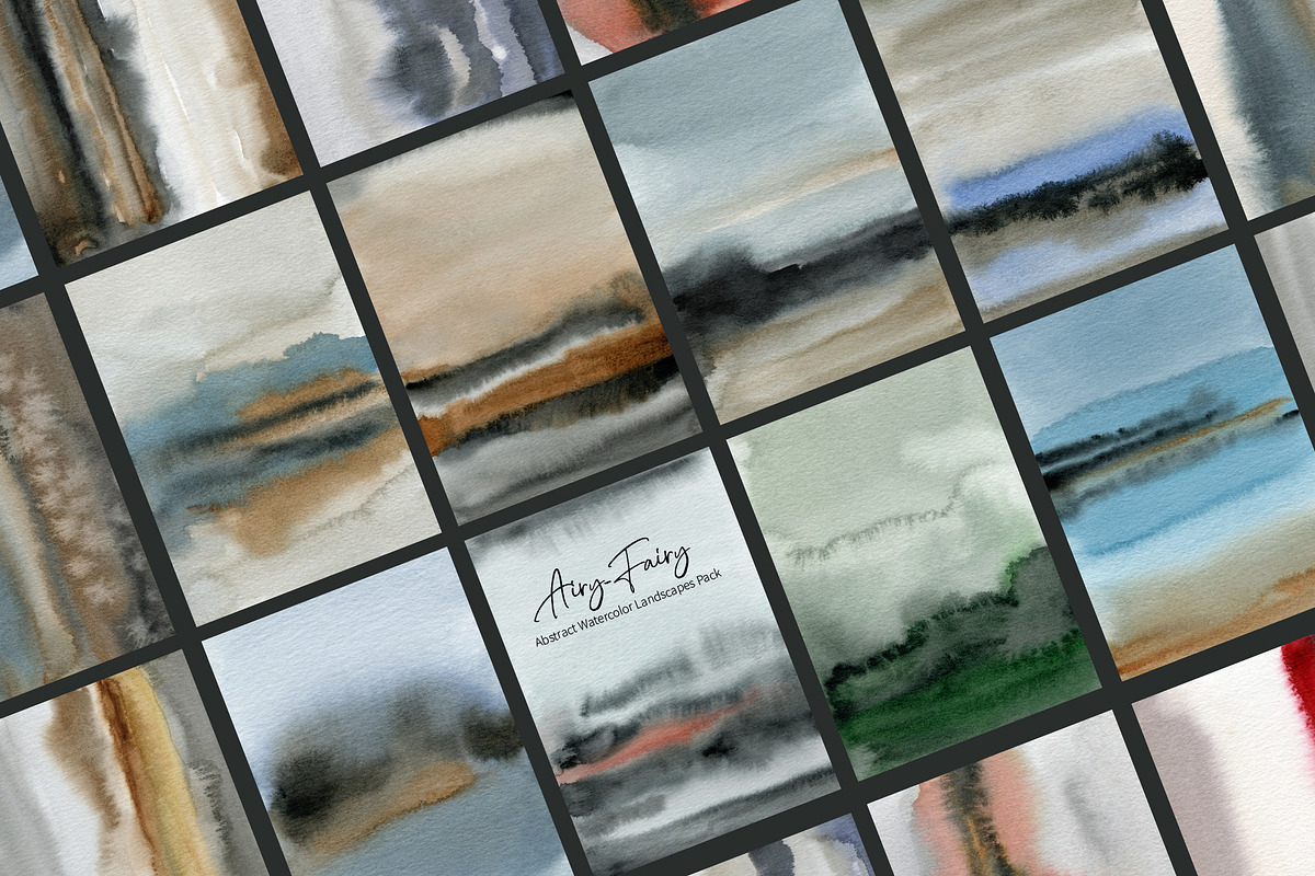 Airy-Fairy Abstract Landscapes, a Background Graphic by Marmoris.Arts (Photo 14 of 14)