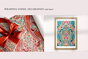 Bohemian Paisley Premium Pattern, a Pattern Graphic by ASTUDIO (Thumbnail 7 of 7)